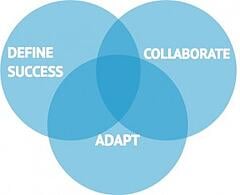 Success collaborate adapt