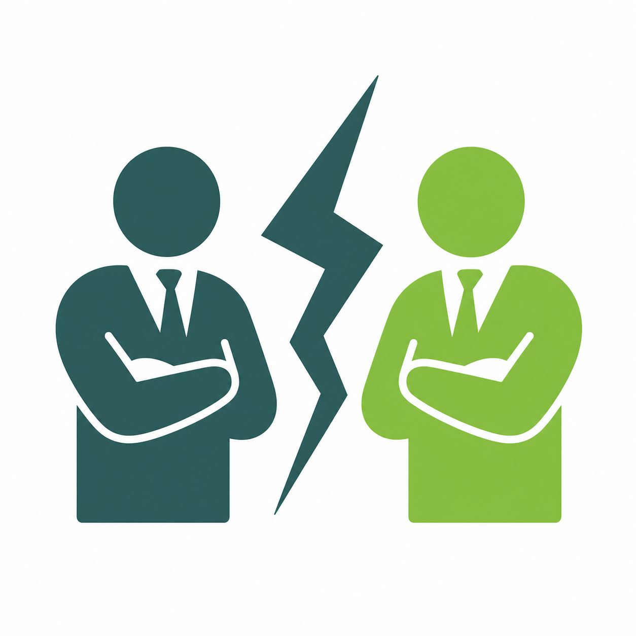 Leadership Friction Clip Art in Logo Colors Leadership Friction Clip Art in Logo Colors