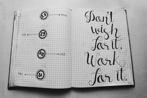 Dont wish for it