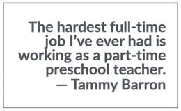 Full Time Part Time Preschool Tammy Quote