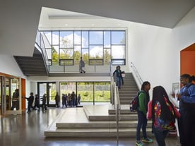 Metcalfe Design School Interior Stairs