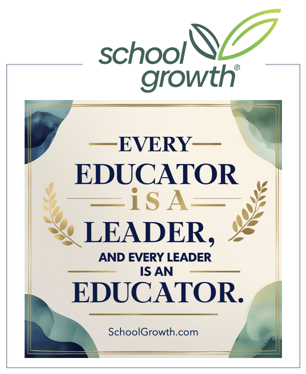 SG Every Educator a Leader